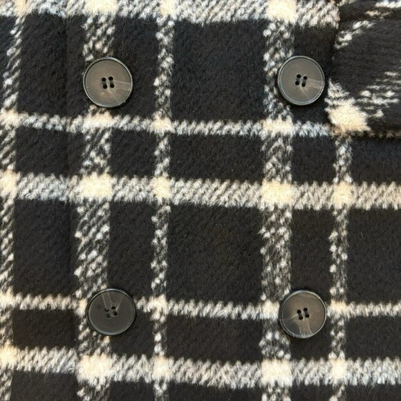 Romeo + Juliet Couture Black White Plaid Mini Skirt NWT Size M - Picture 3 of 6